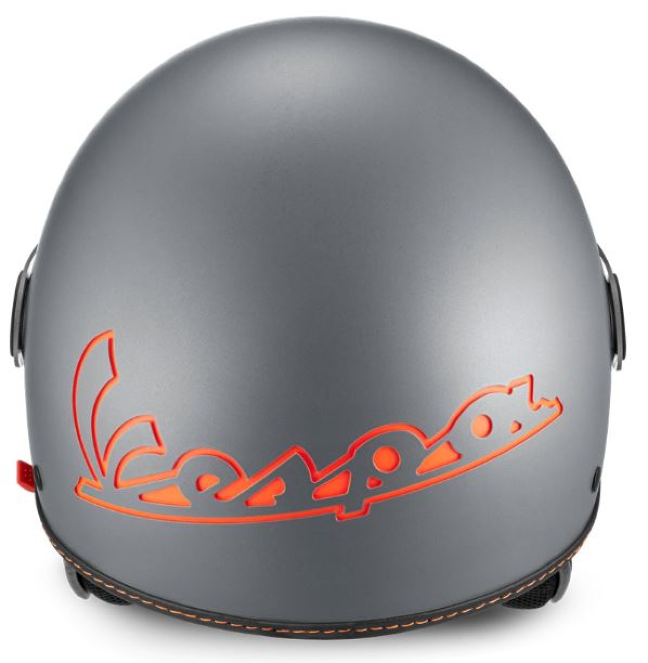 Vespa jet helmet, Vespa Visor LangHe, gray/titanium (707/C)