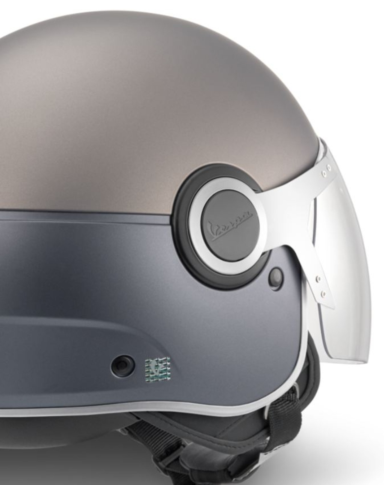 Vespa jet helmet Demi Jet, Argentario titanium