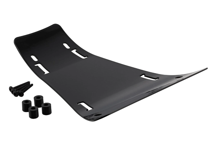 Luggage rack step-through Footplate 2.0 for Vespa GTS/GTS Super/GTV/GT, glossy black