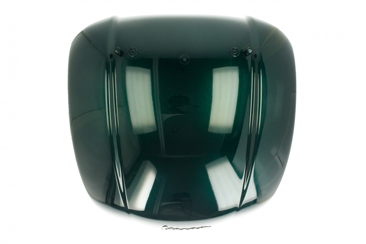 Top case for Vespa GTS Racing Sixties - green, metallized green 349/A, 37 l