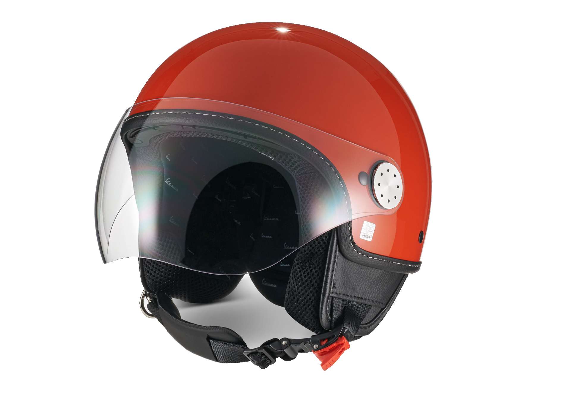 Vespa jet helmet Visor 4.0 orange impolsivo