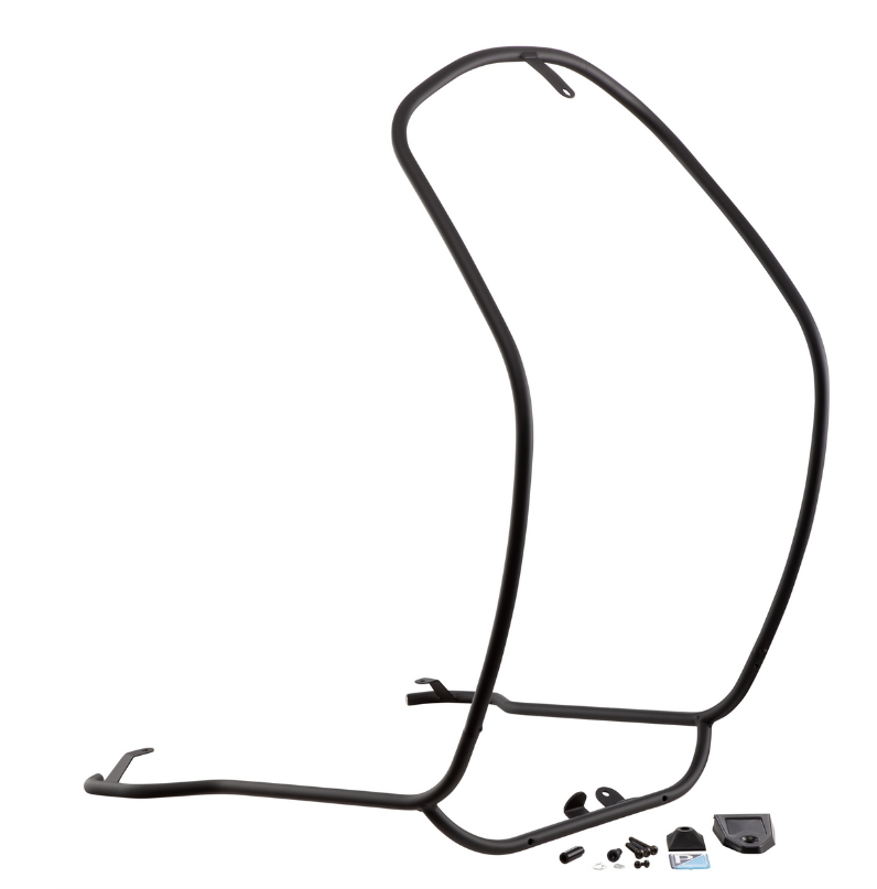 Crash bar leg shield for Vespa Primavera /Sprint 50-150cc, black matt