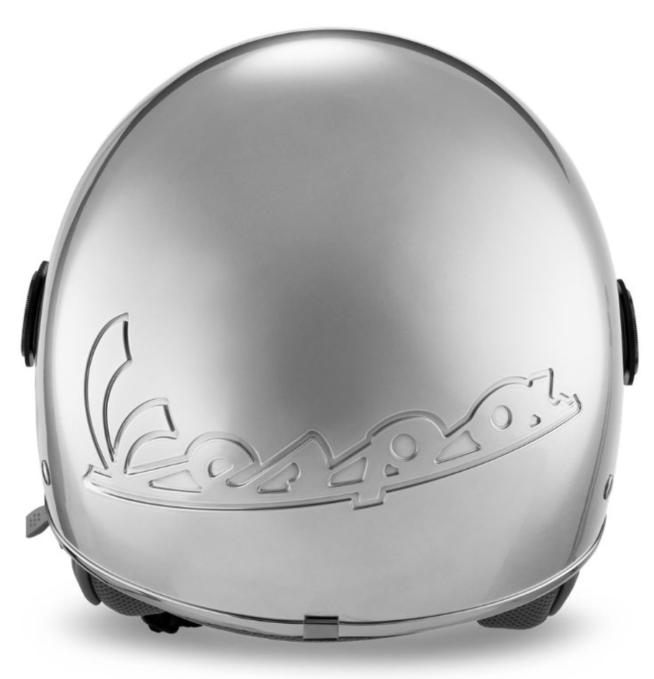 Vespa jet helmet Visor 4.0 DEC Blade silver matt