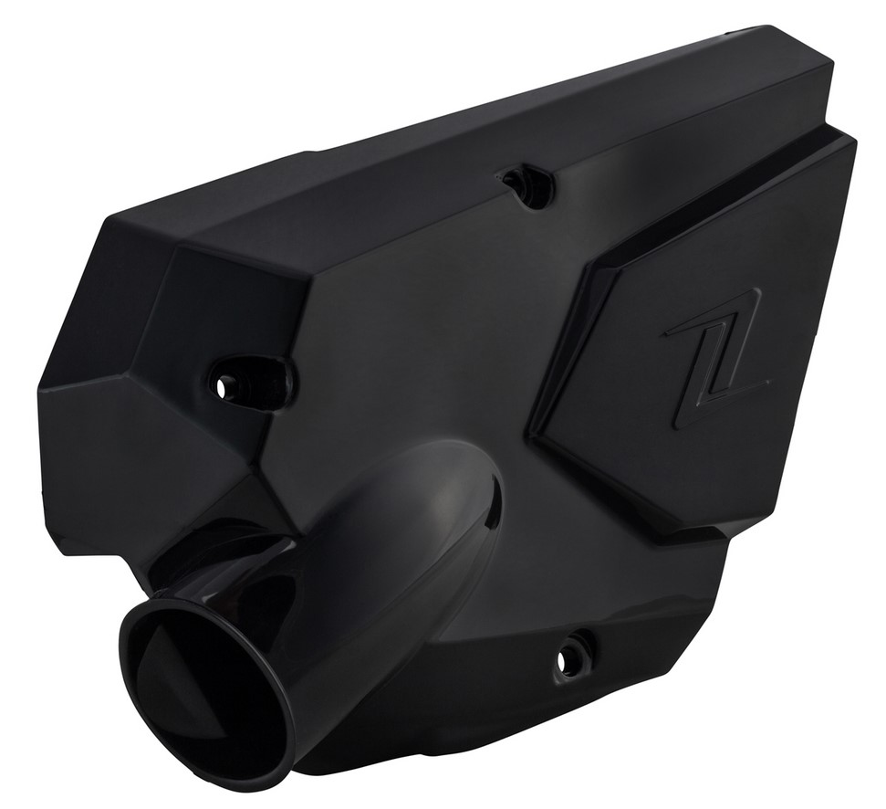 Cover air intake, vario cover for Vespa Primavera/Sprint/GTS/GTS Super, black