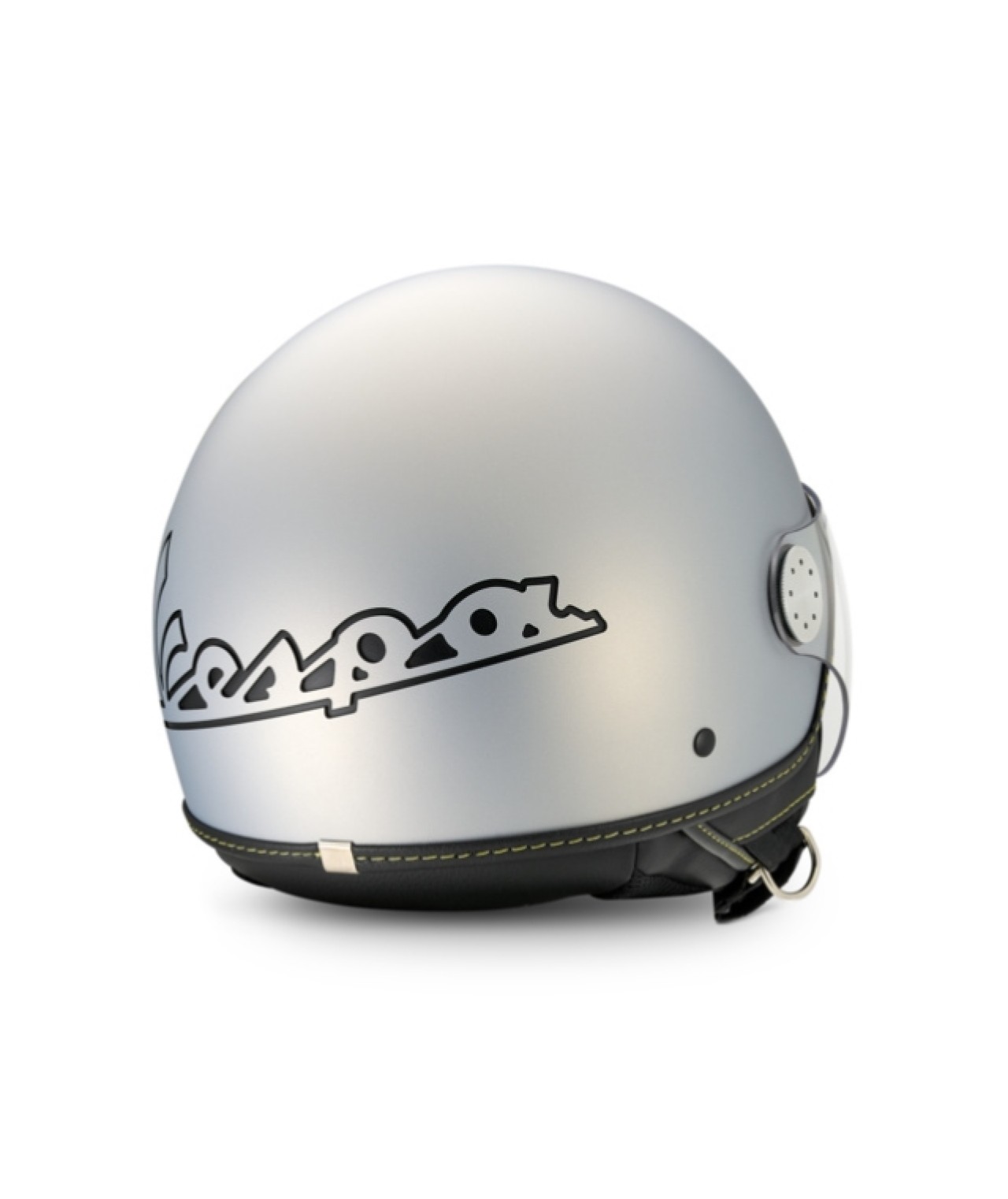 Vespa Jet Helmet Visor 4.0 Grigio Entusiasta Matt - Bluetooth