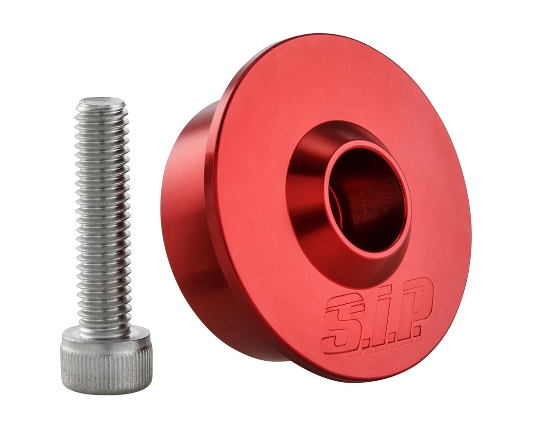 Mounting kit for handlebar end mirrors without handlebar end weights, MK II, red