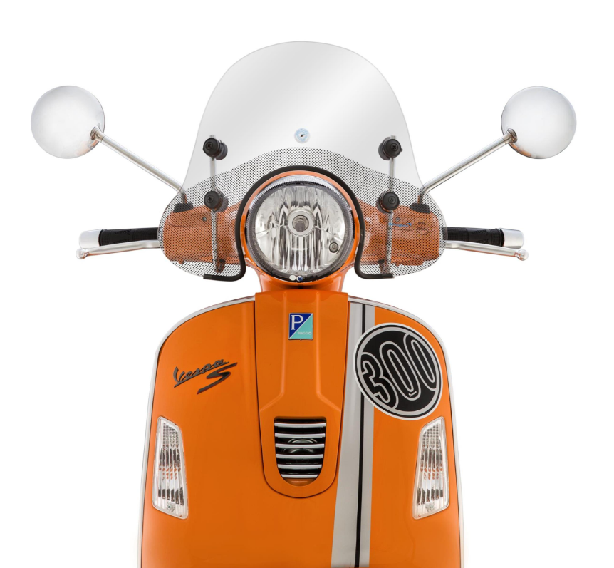 Flyscreen CUPPINI for Vespa GTS/GTS Super/GT/GT L 125-300ccm