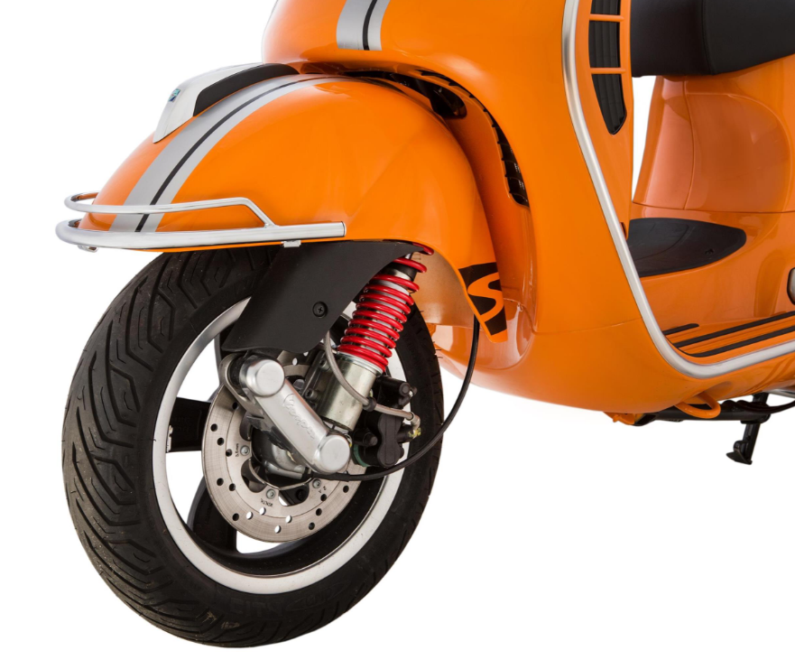 Front bumper fender for Vespa GTS/GTS Super/GTV/GT 60/GT/GT L 125-300cc, chrome