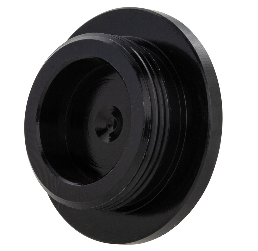 End cap ZELIONI handlebar end weight, black