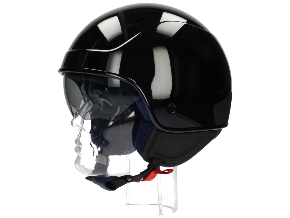 Piaggio PJ1 jet helmet black