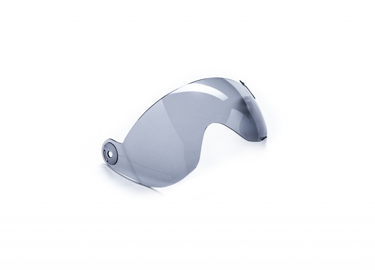 Helmo Milano Tinted, Scratch-Resistant Visor, Eyeglass Visor for Pelledura, VaPensiero (ECE 22.05)