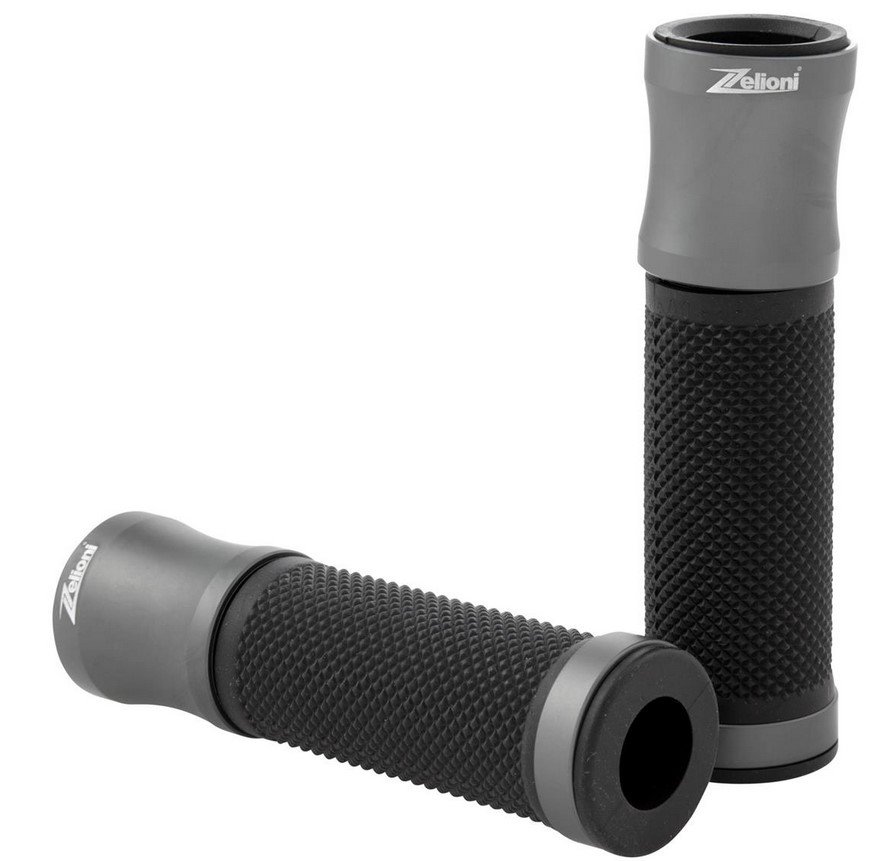 Grips ZELIONI for Vespa GTS/GTS Super/GT/GT L 125-300cc, gray matt