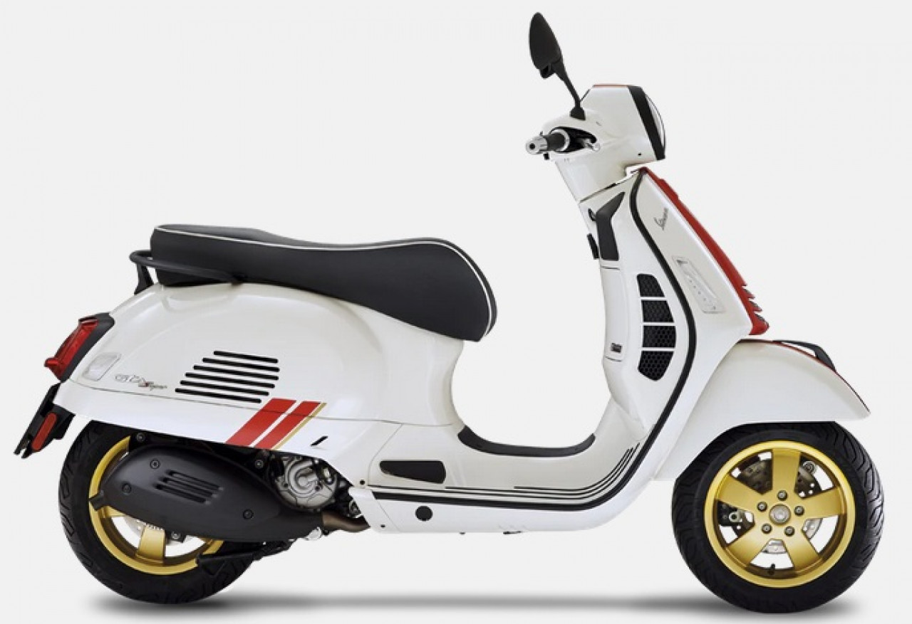 Decor set, Vespa GTS Racing Sixties - red