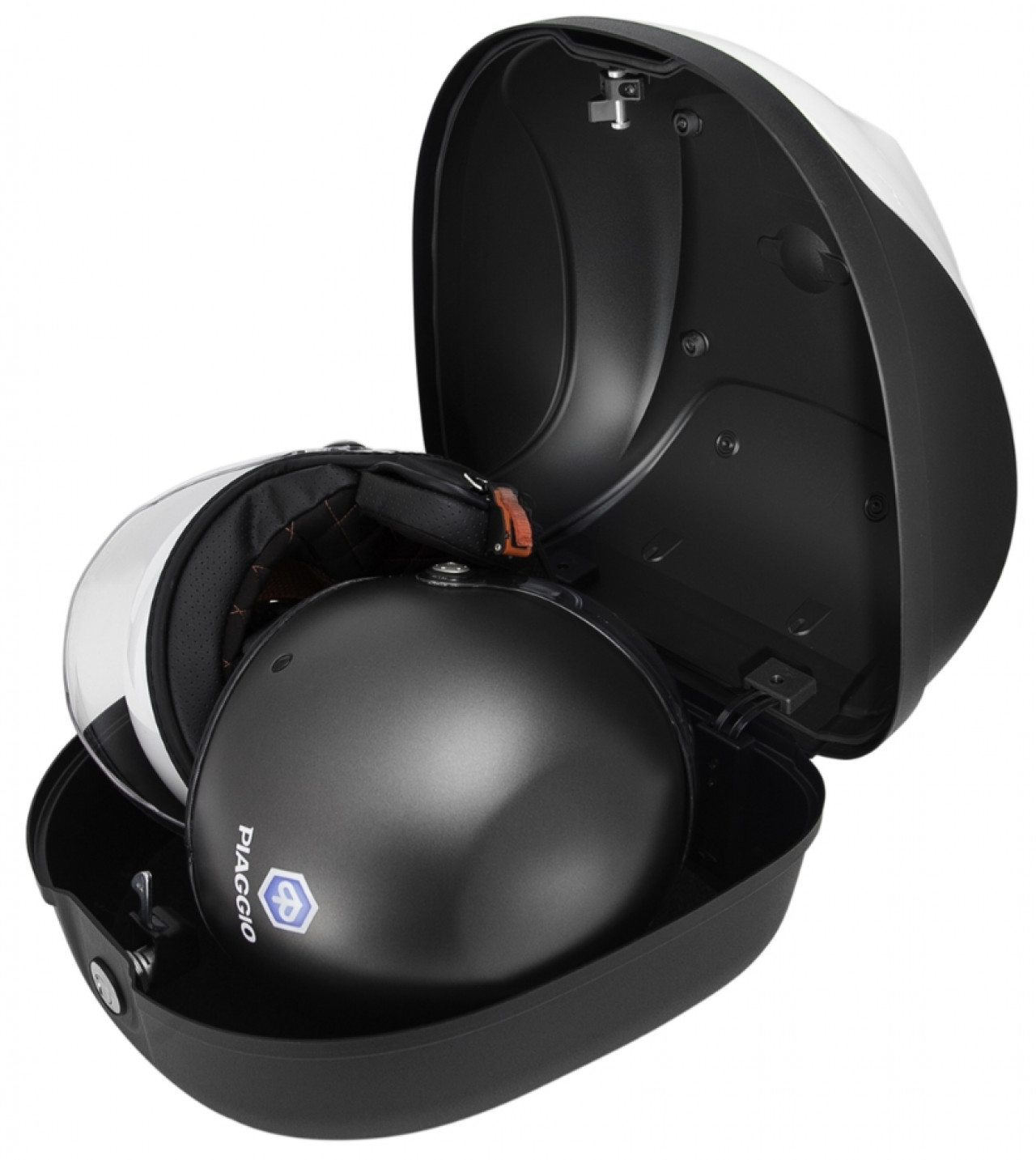 Topcase 32L for Liberty Original Piaggio - NERO LUCIDO 94