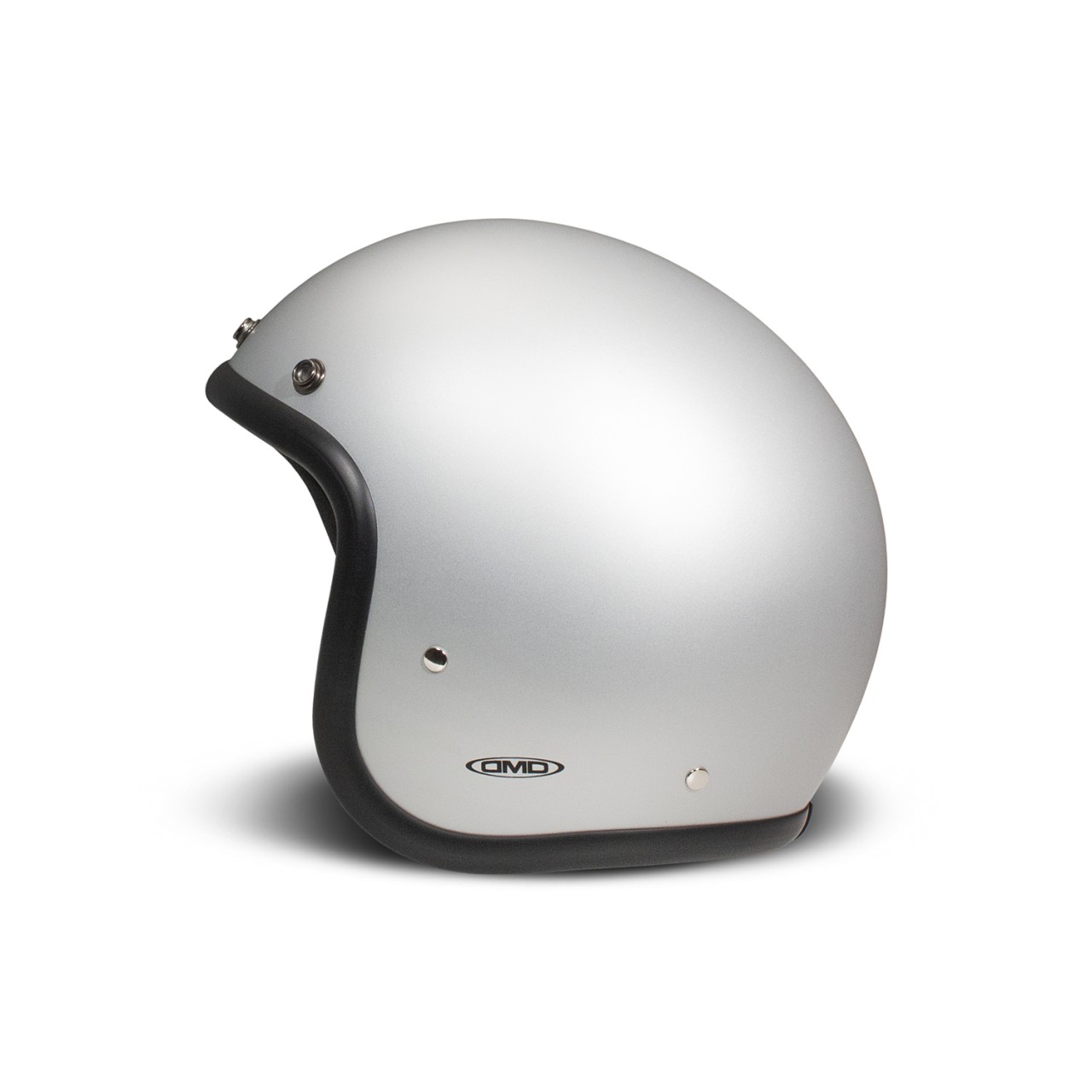 DMD jet helmet Retro, aluminum, matt, aluminum, fiberglass, ECE 22.06