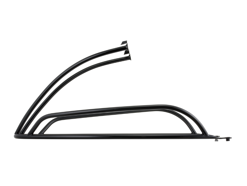 Crash bar side cover for Vespa Primavera/Sprint/Elettrica 50-150ccm, glossy black