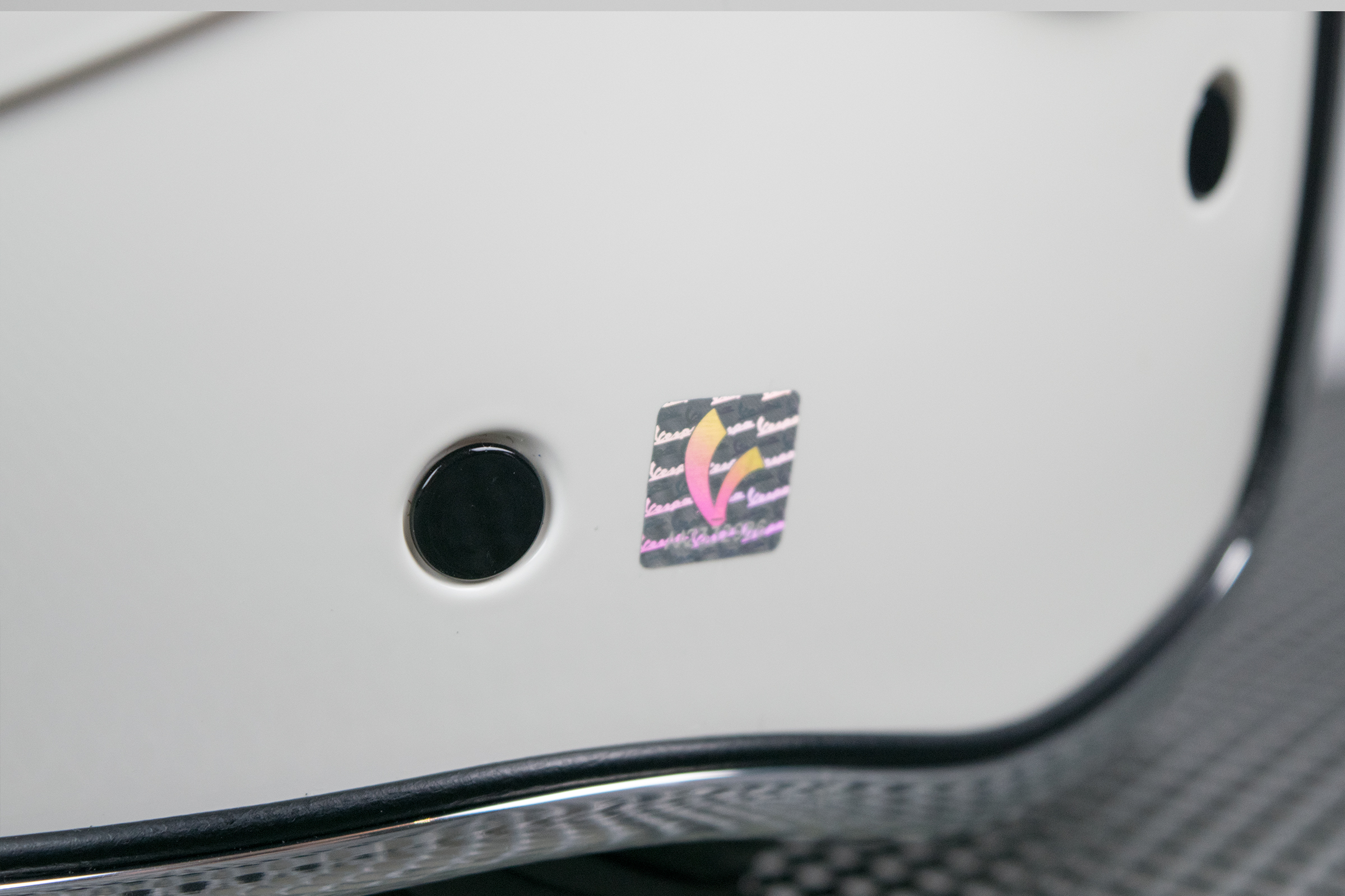 Vespa jet helmet VJ white
