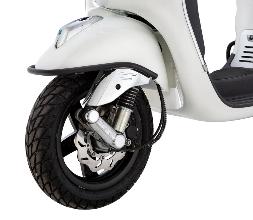 Front bumper fender for Vespa LX/LXV/S 50-150cc, black matt
