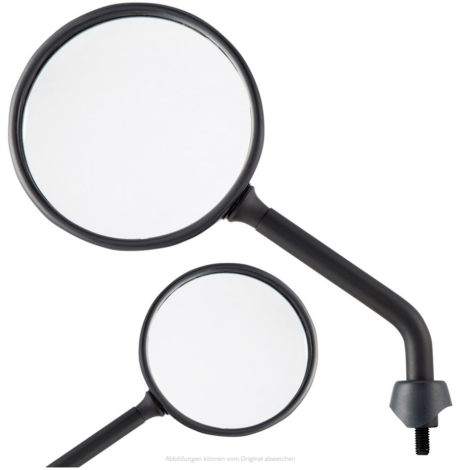 Mirror Shorty black matt, right and left for Vespa GTS / GTS Super HPE 125/300 ('19-)