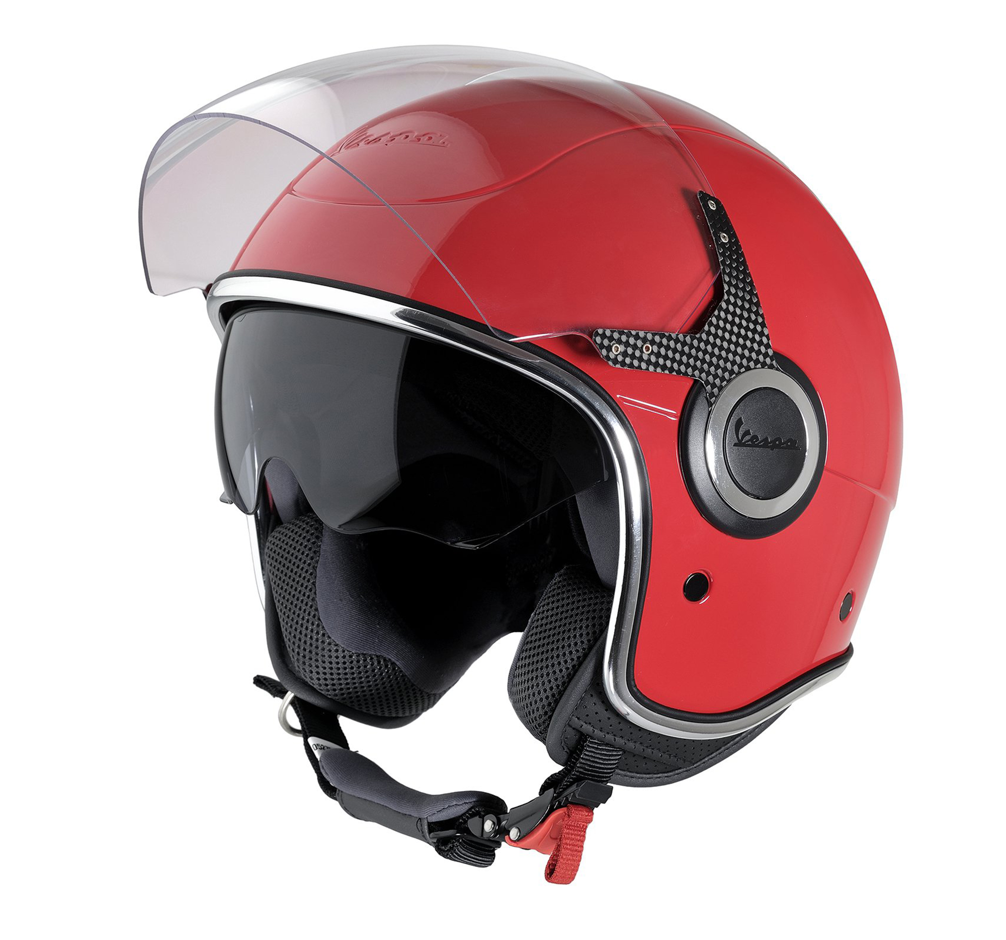 Vespa jet helmet VJ red
