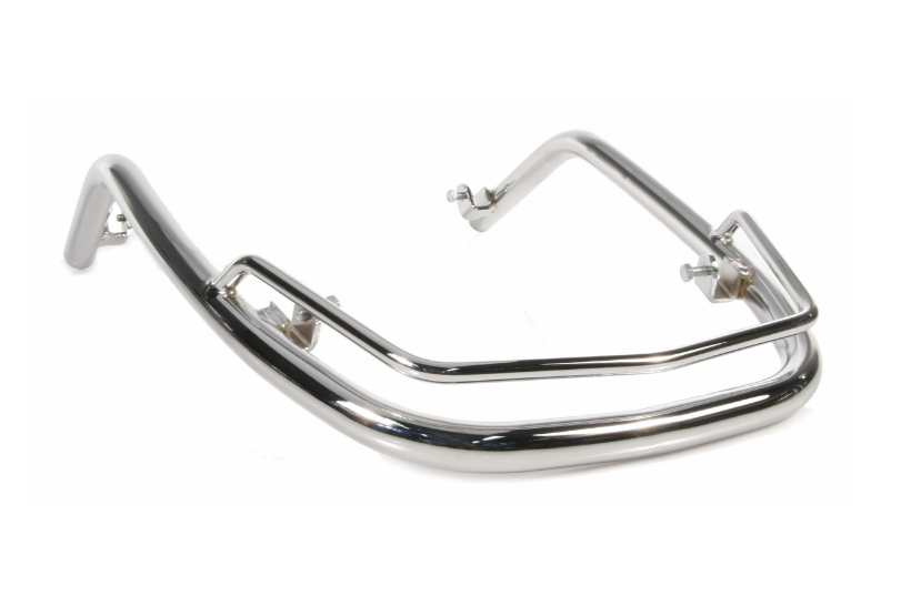 Front bumper fender Traveller for Vespa PX 80-200cc, chrome