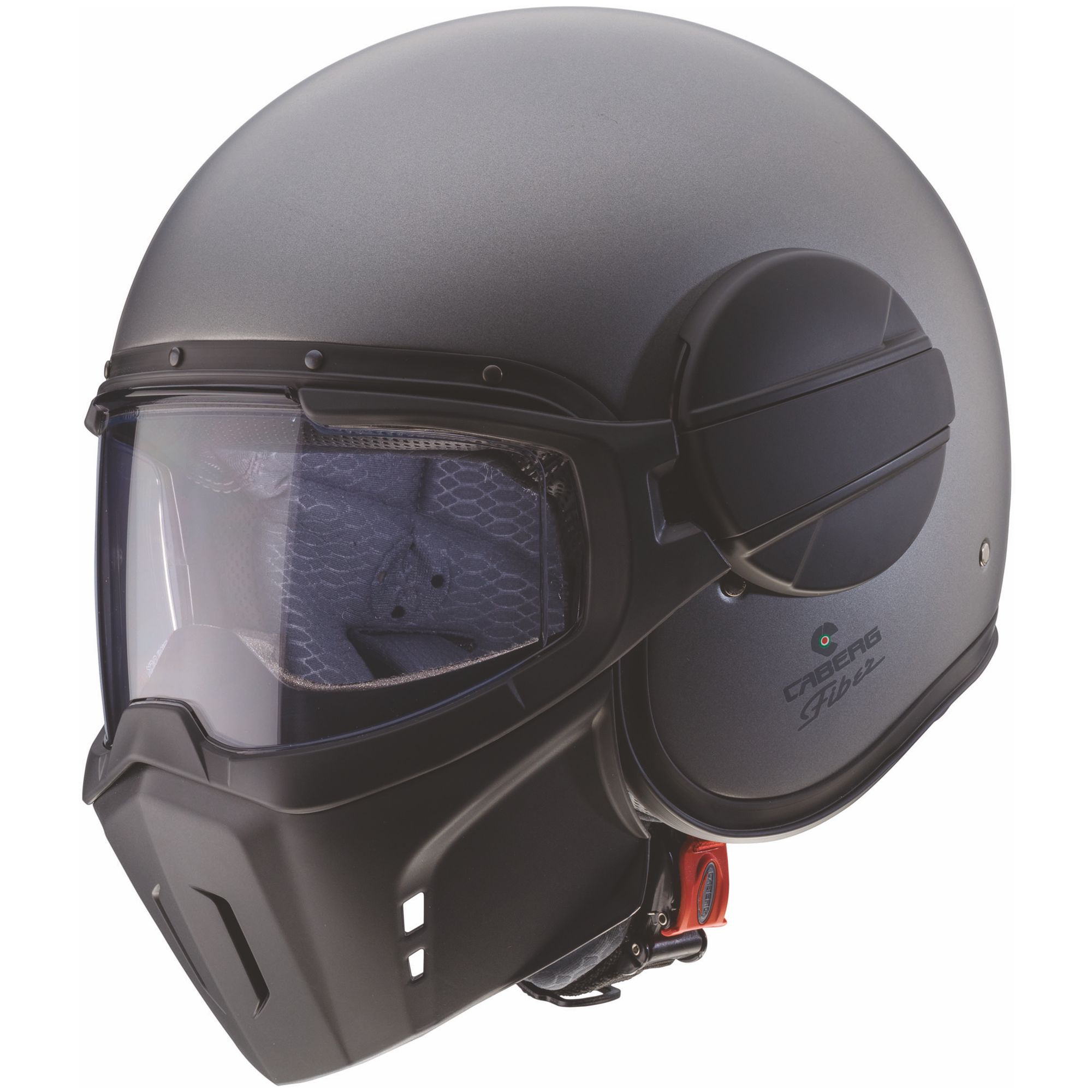 Caberg helmet Ghost X matt-gun metallic