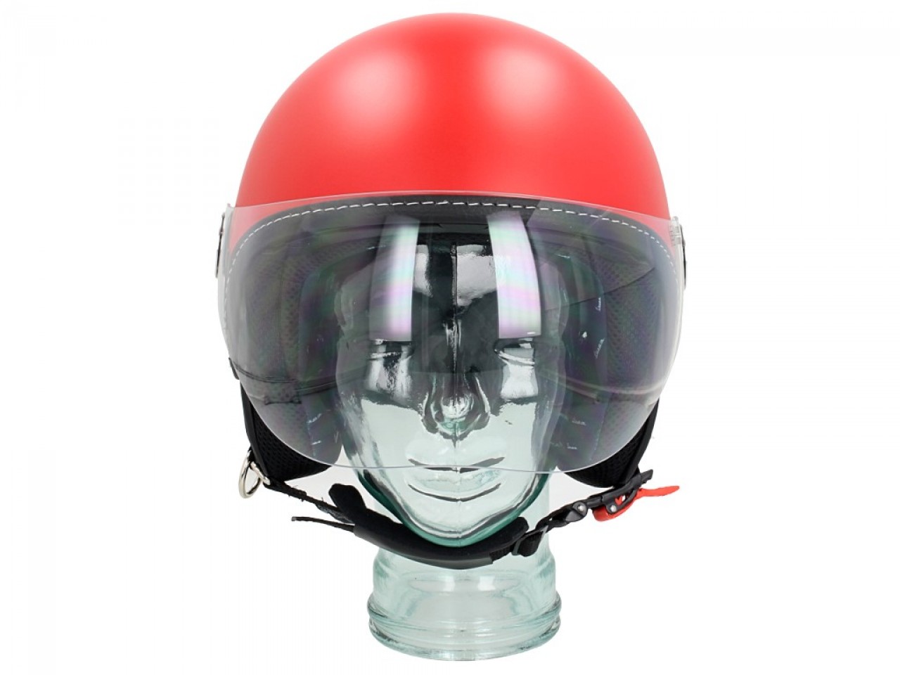 Vespa jet helmet Visor 3.0 red profondo