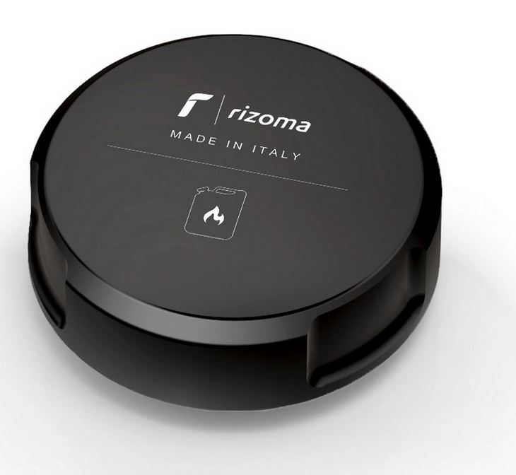 Tank cap RIZOMA for Vespa, black