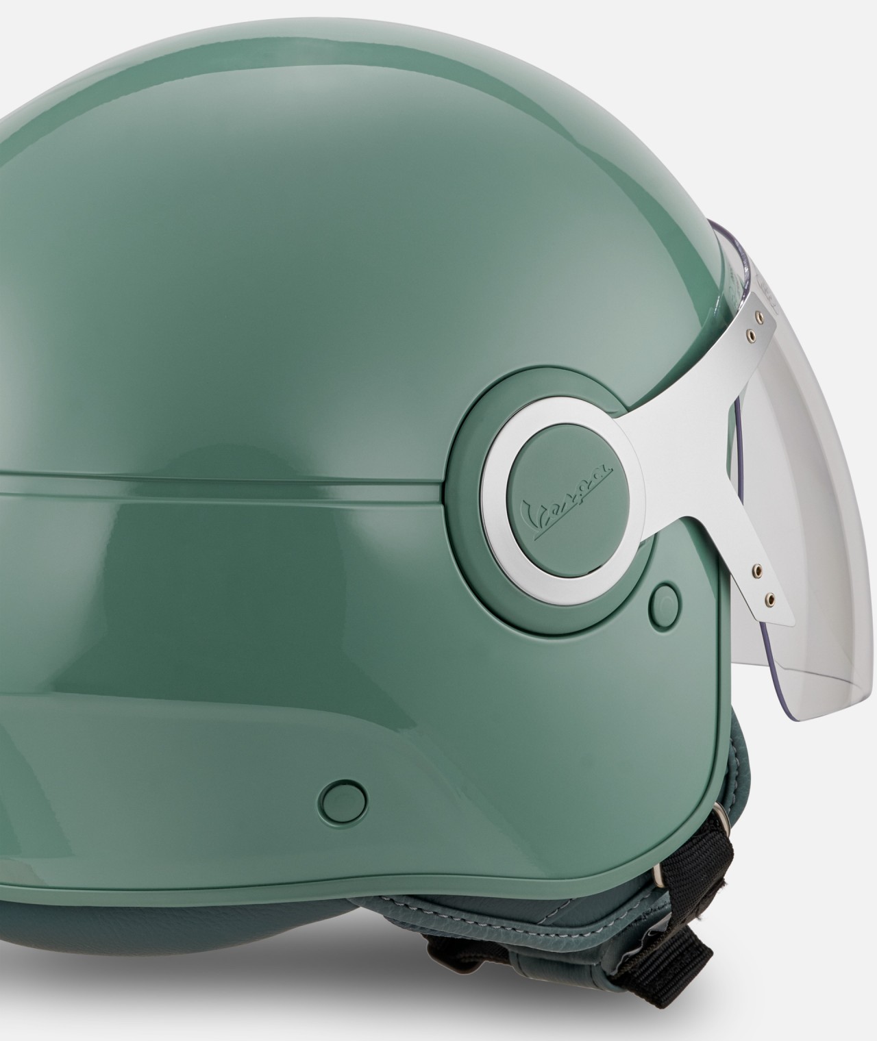 Vespa jet helmet, Vespa Argentario, gray