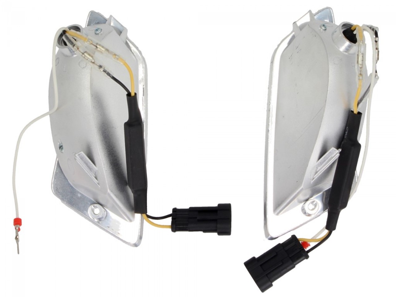 LED turn signal set front, clear for Vespa GT, GTL, GTV, GTS 125-300