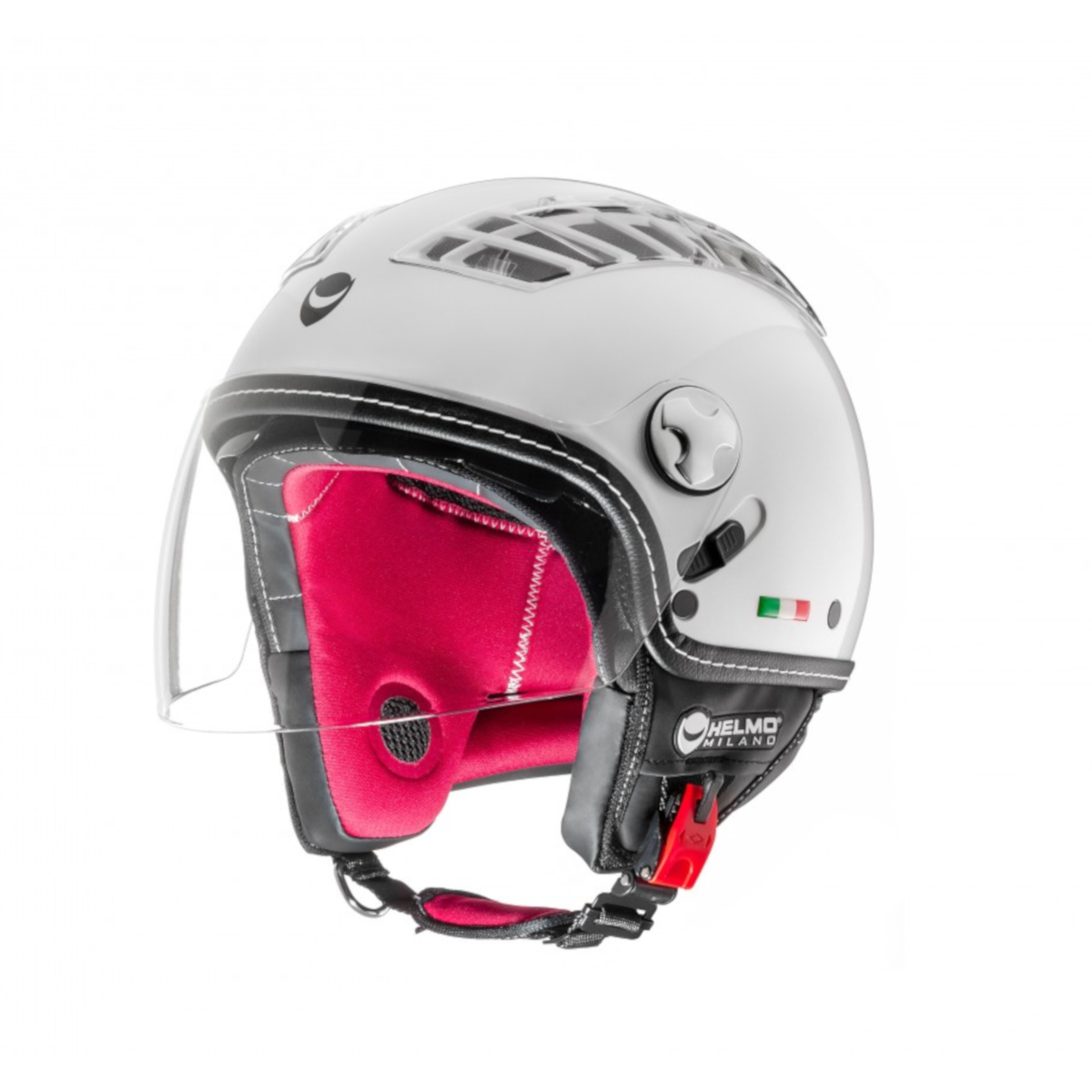 Helmo Milano Demi Jet, Turbine, pearl white