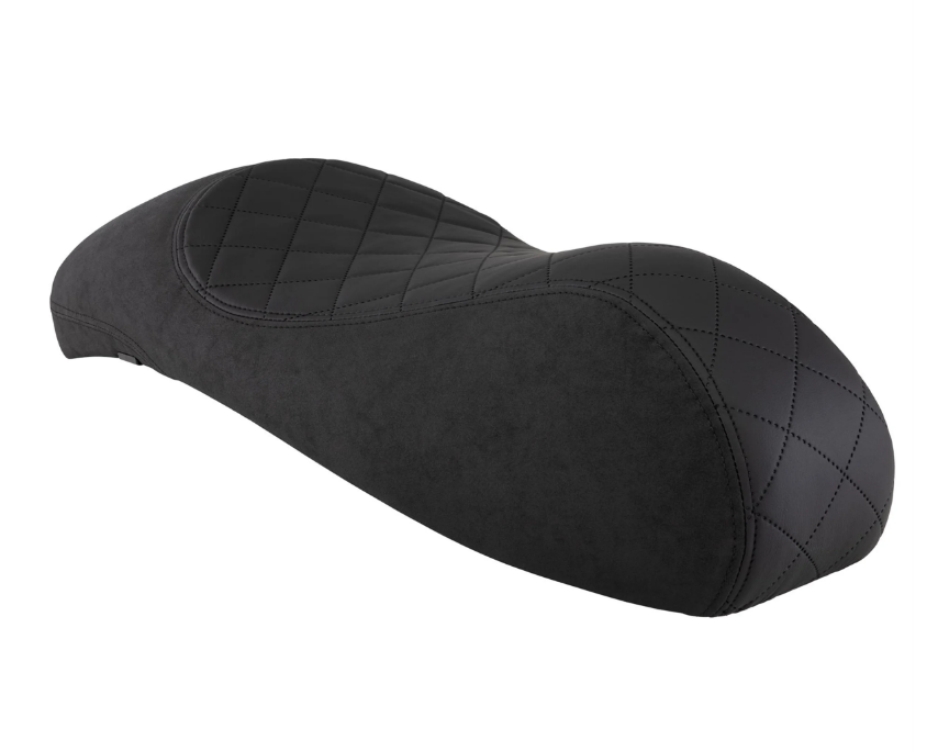Sports seat "Black Editiont" for Vespa GTS/GTS Super/GTV 125-300ccm (14-), black stitched