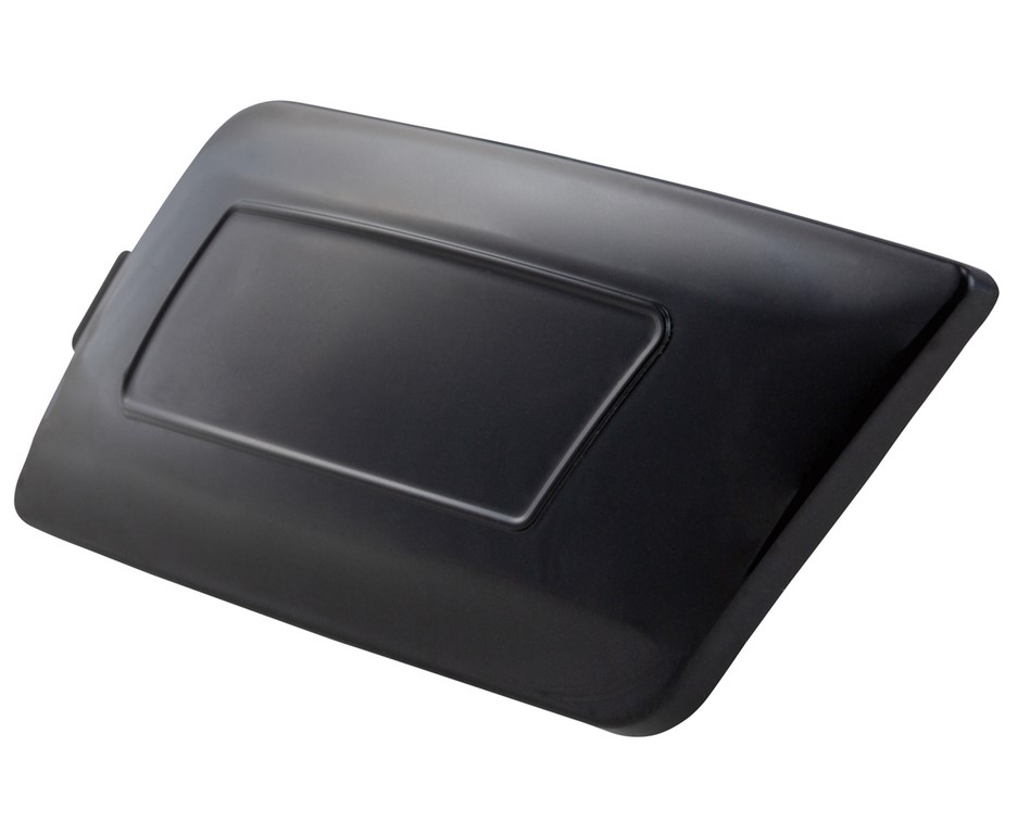 Cover vario lid for Vespa Primavera/Sprint/GTS/GTS Super, black glossy