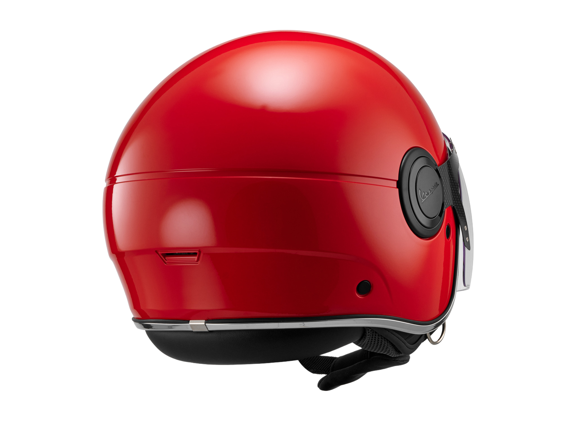 Vespa jet helmet, Vespa Argentario, red