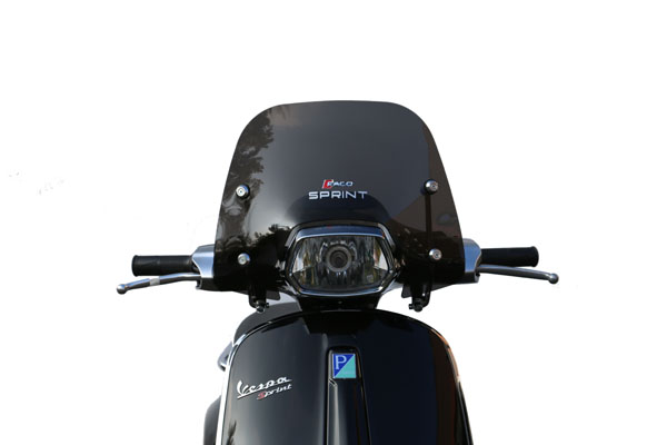 Windshield Faco small for Vespa Sprint - tinted