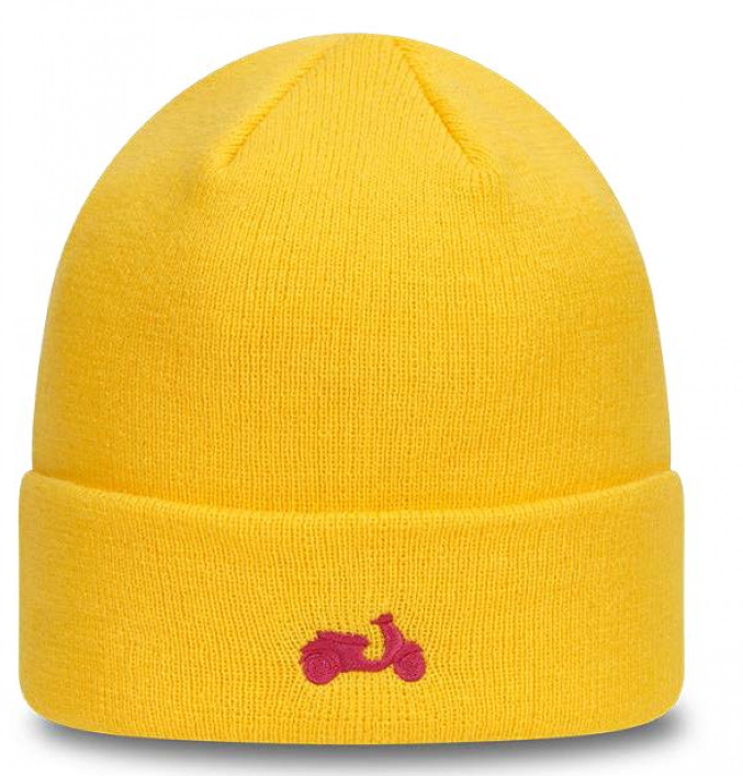 Vespa NEW ERA knitted hat yellow
