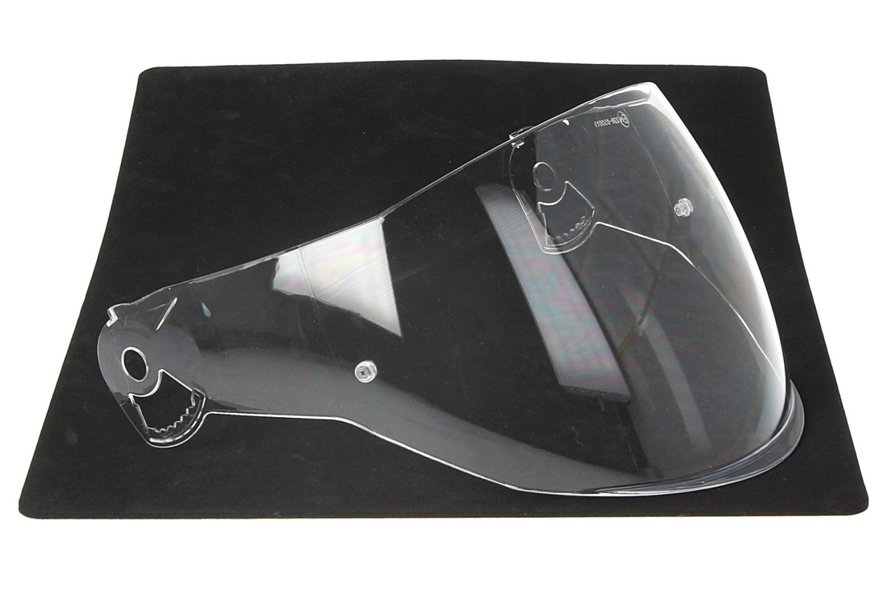 Helmo Milano visor for Oscuro, clear, scratch-resistant, anti-fogging