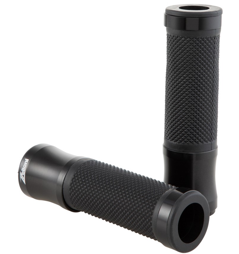 Grips ZELIONI for Vespa GTS/GTS Super/GT/GT L 125-300cc, black