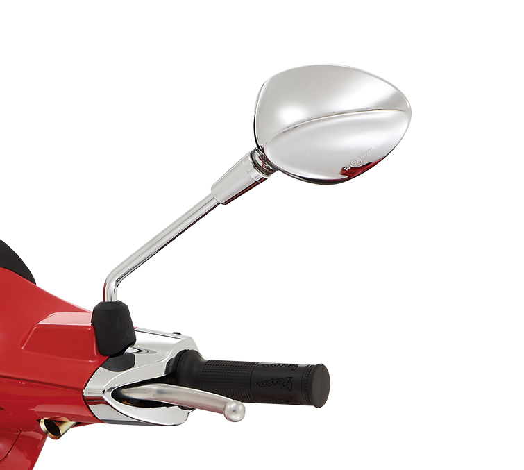 Mirror left chrome for Vespa Sprint 50-150ccm 2T/​4T