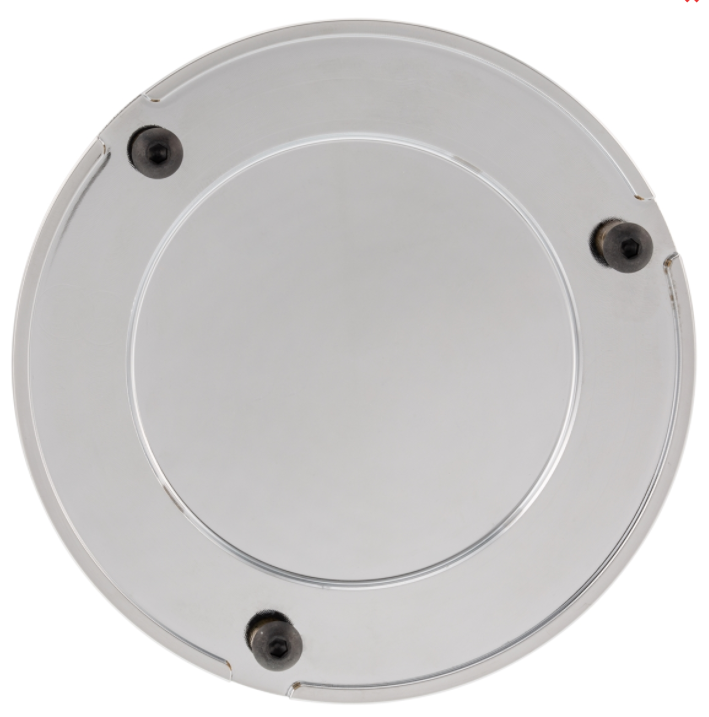 Cover vario lid for Vespa, silver matt