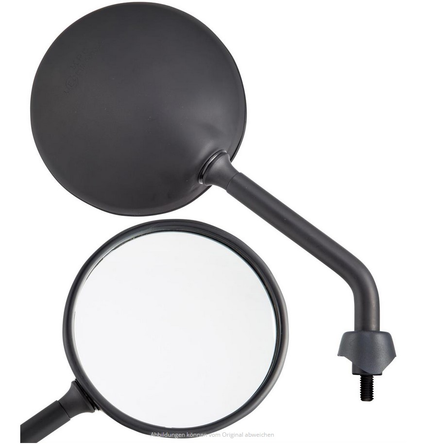 Mirror Shorty black matt, right and left for Vespa GTS / GTS Super HPE 125/300 ('19-)