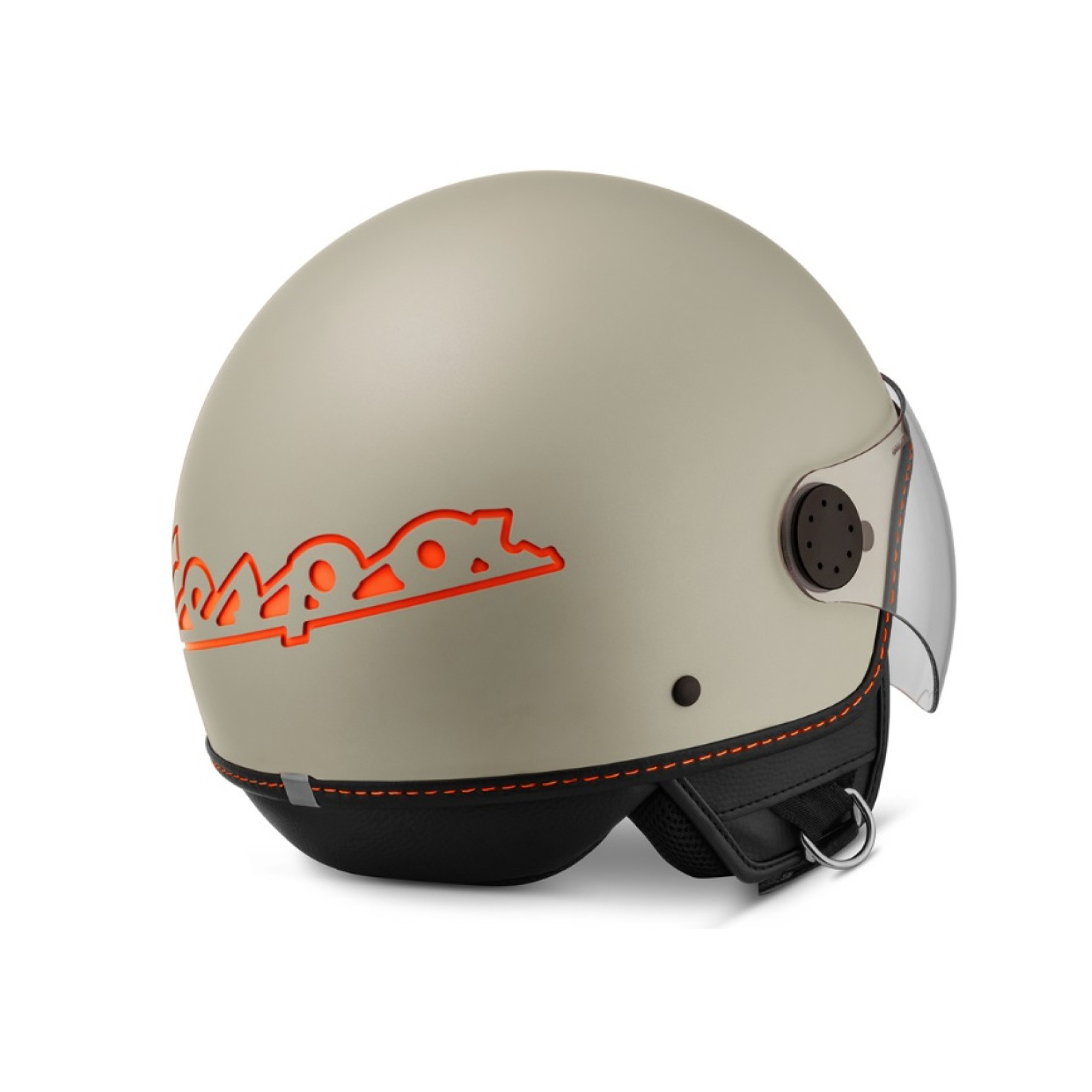 Vespa jet helmet Visor 4.0 orange impolsivo