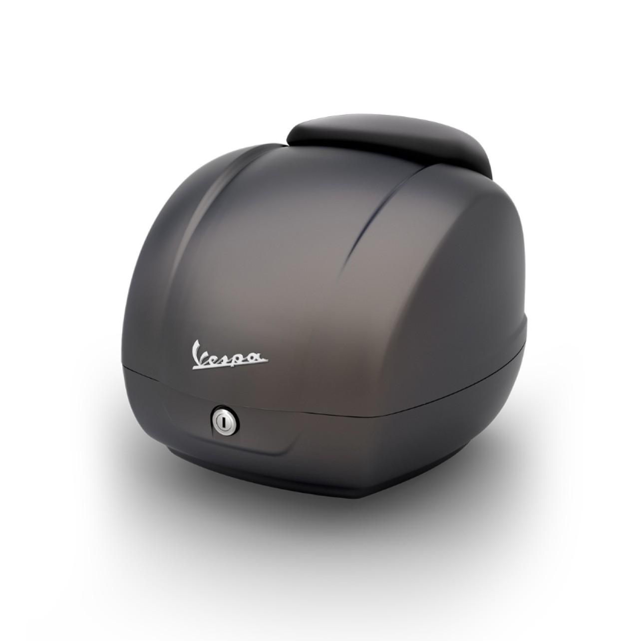 Original top case for Vespa GTS Super Tech - 36 l gray, G22/G2B (quartz gray)