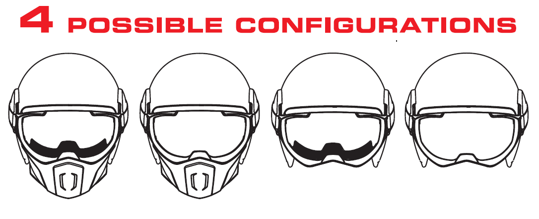 Caberg helmet Ghost Rusty