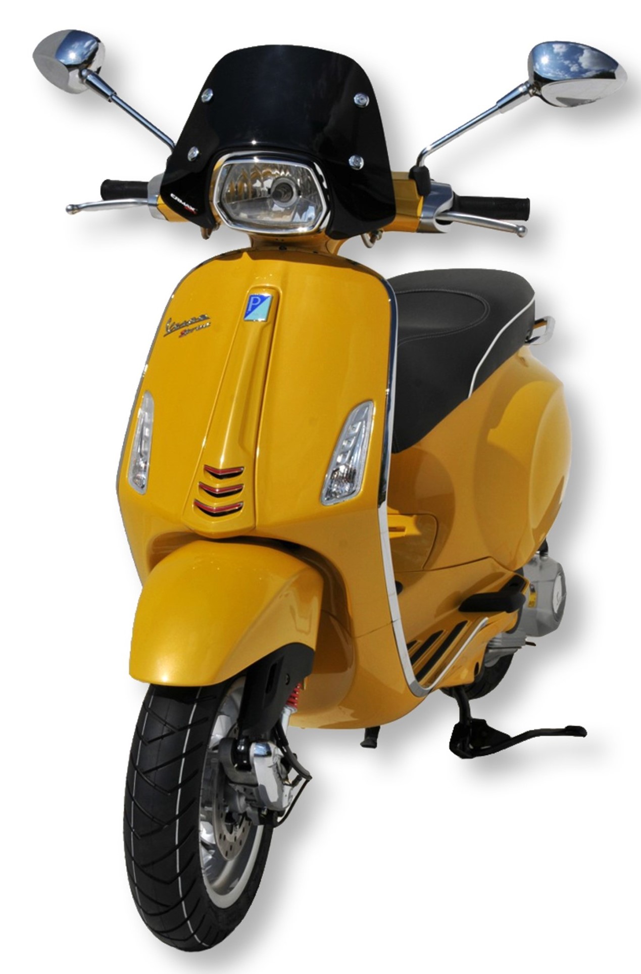 Windshield ERMAX Piccolo H 300 mm for Vespa Sprint 50-150cc 2T/4T, clear