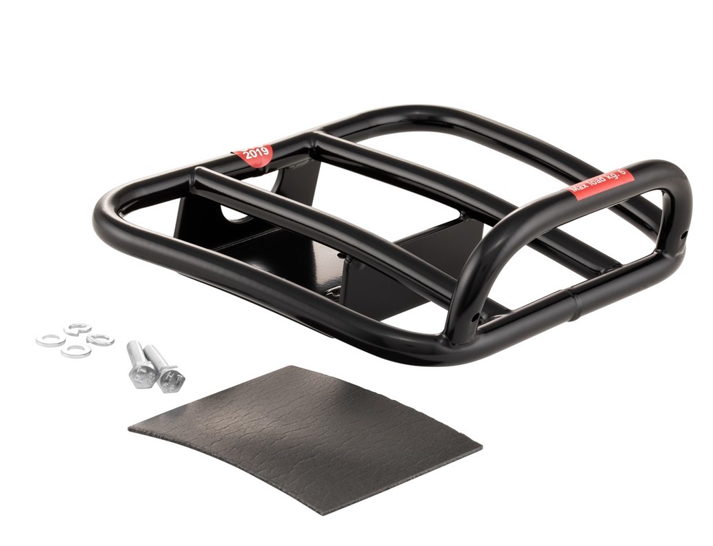 Rear luggage rack 70's for Vespa GTS / GTS Super HPE 125-300 ('19-), black glossy