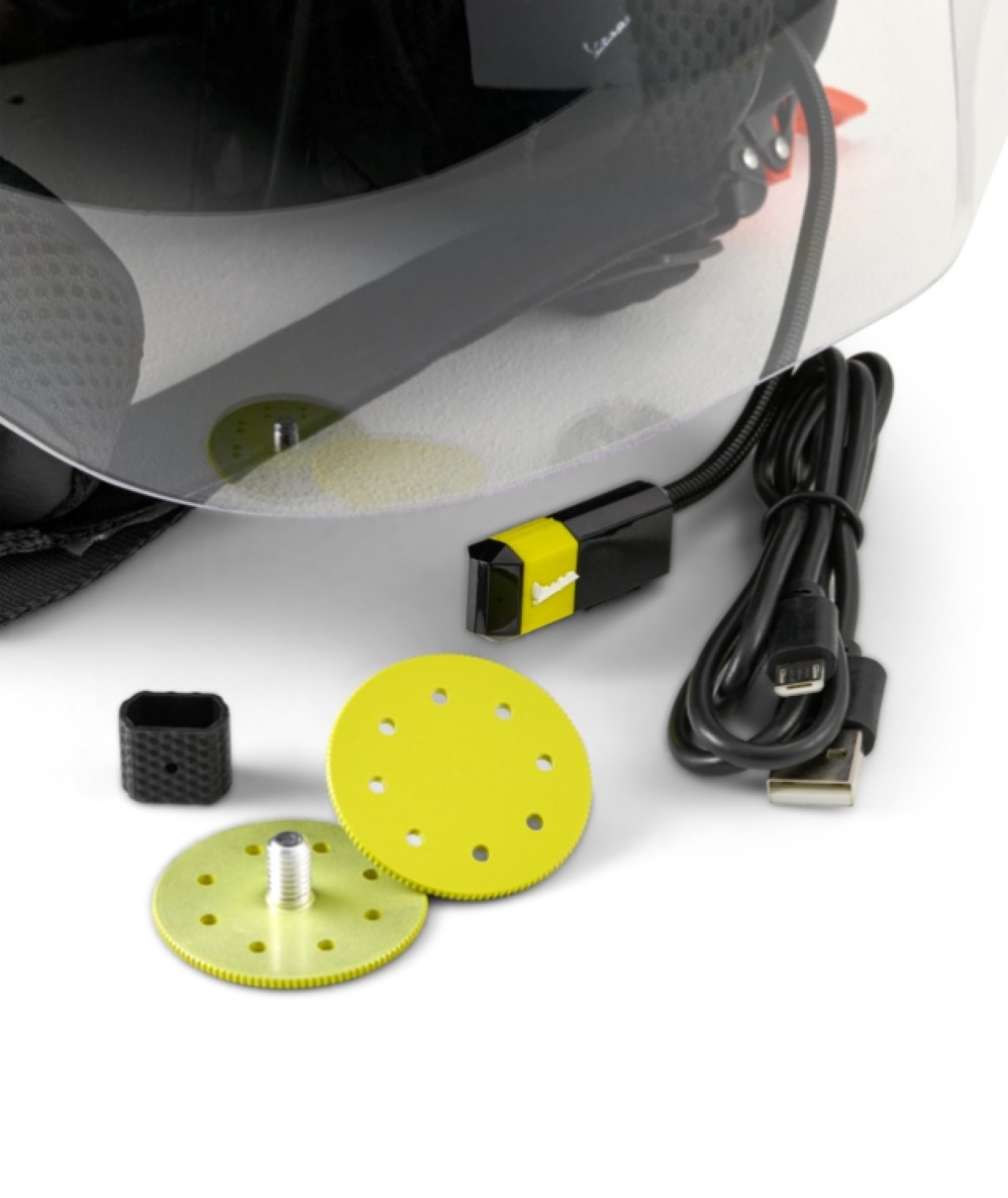 Vespa Jet Helmet Visor 4.0 Blue Energico - Bluetooth