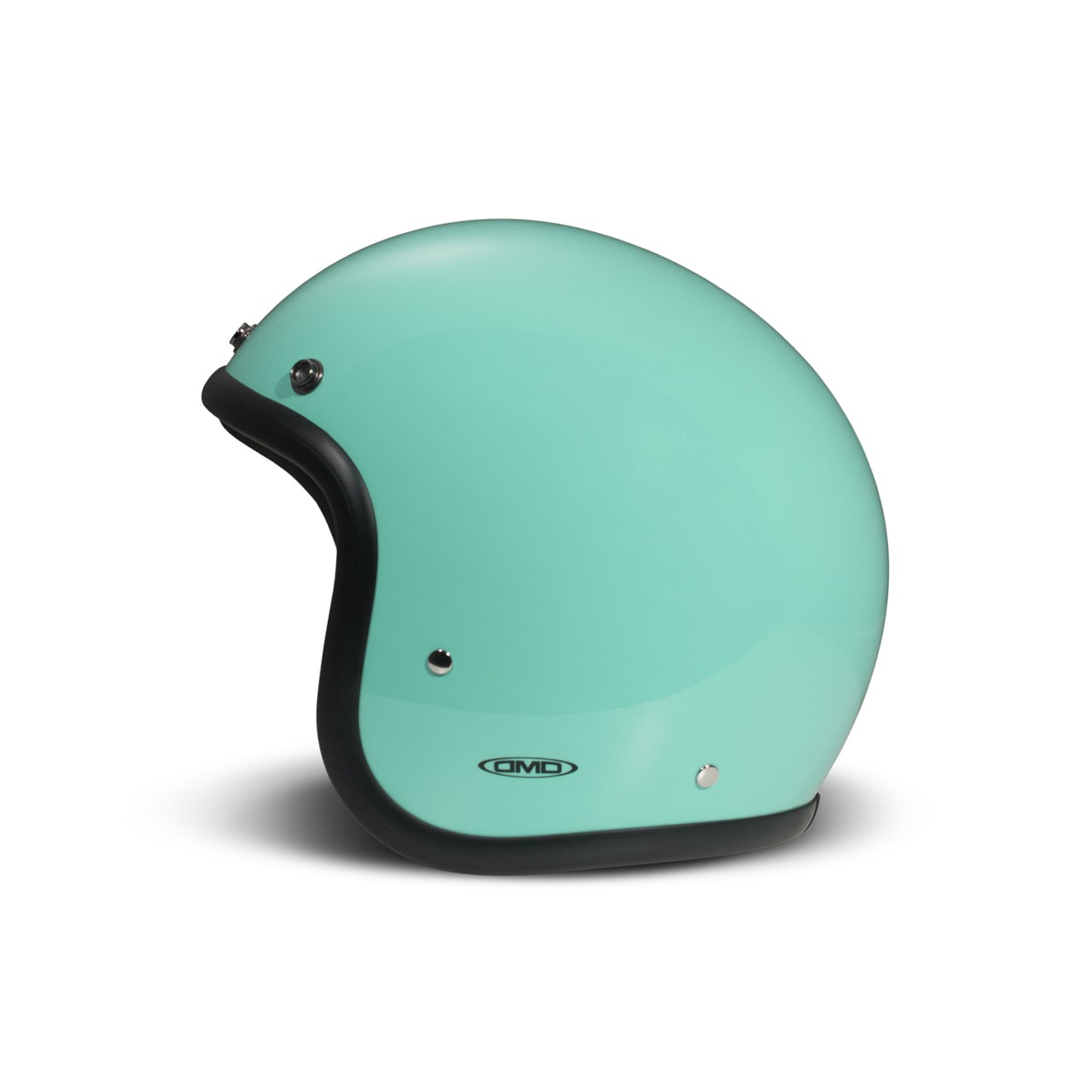 DMD jet helmet Retro, turquoise, glossy, fiberglass, ECE 22.06