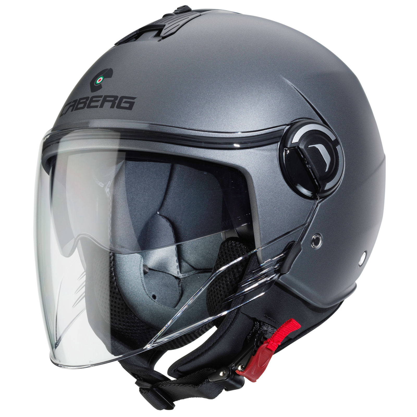 Caberg helmet Riviera V4 X matt-gun metallic