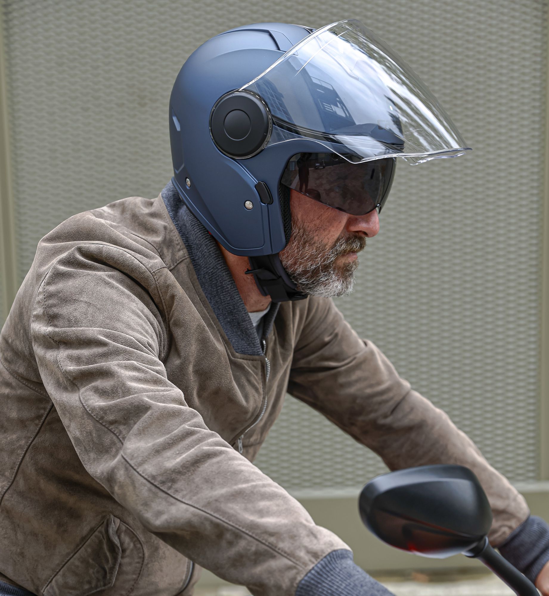 Caberg helmet Soho matt blue